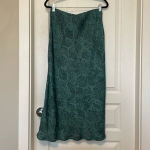 A New Day Satin Mid Length Skirt, Medium